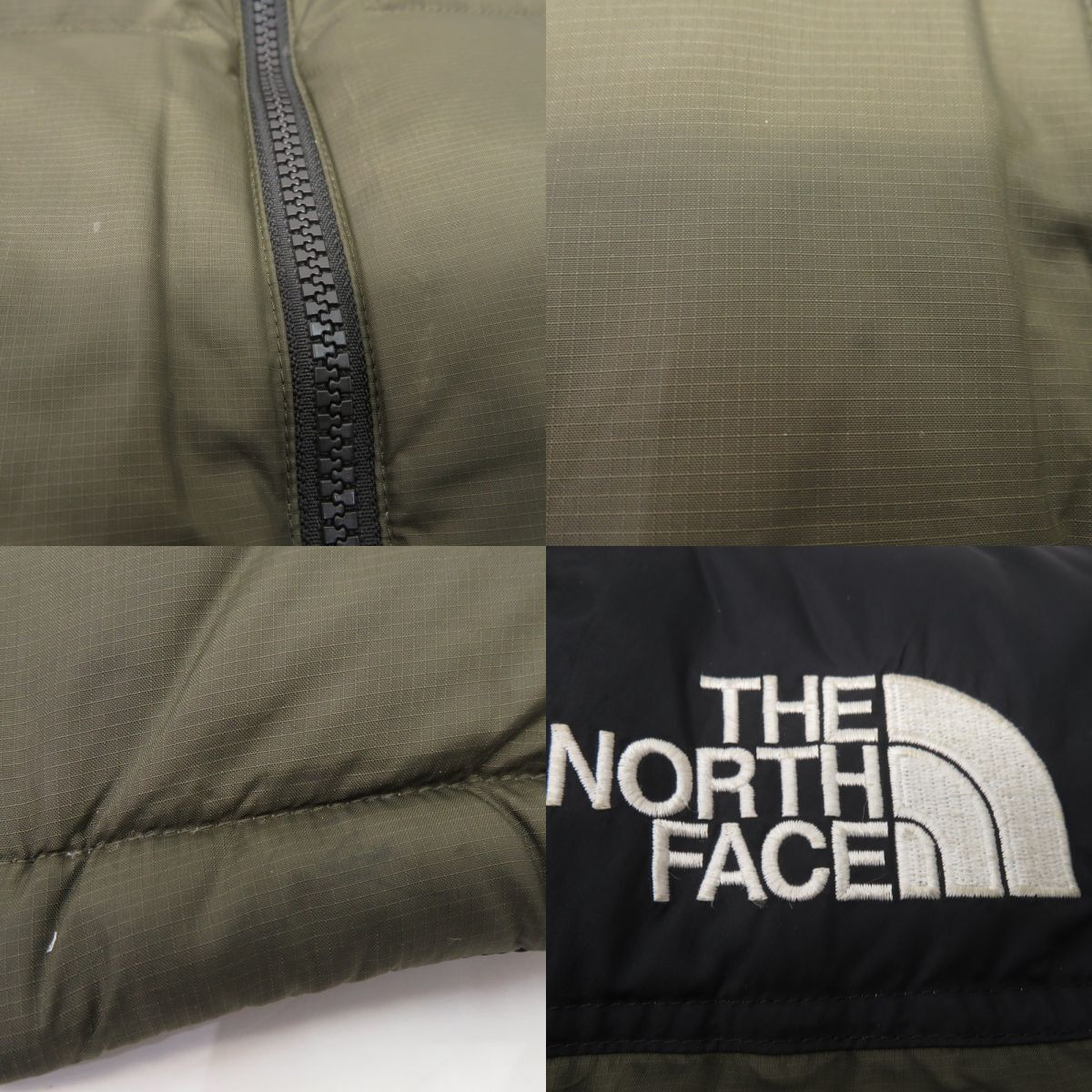 132 THE NORTH FACE ノースフェイス NUPTSE JACKET ヌプシジャケット ND91841 Mサイズ ※中古_画像8