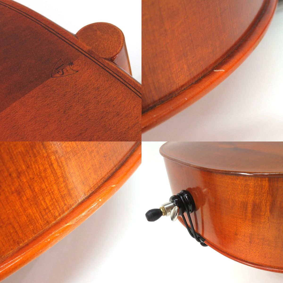 095 Lothar Semmlinger rotor zem Lynn ga- contrabass soft case / spike stopper attaching * present condition goods 