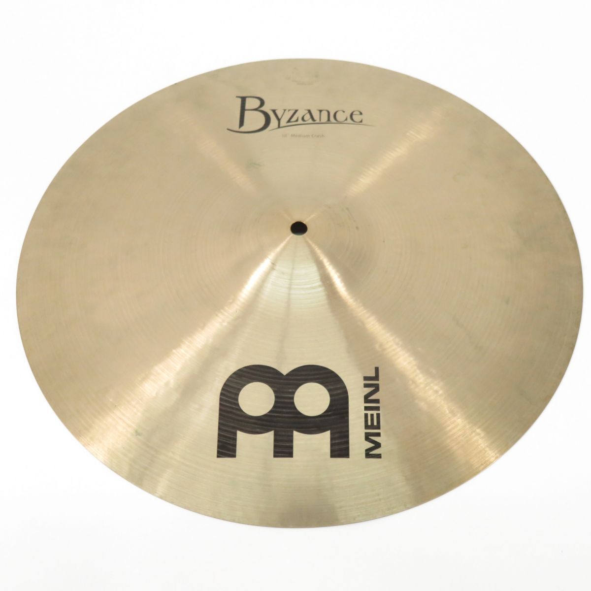 095 MEINL マイネル Byzance Medium Crash クラッシュ シンバル 18" 本体のみ ※現状品_画像1