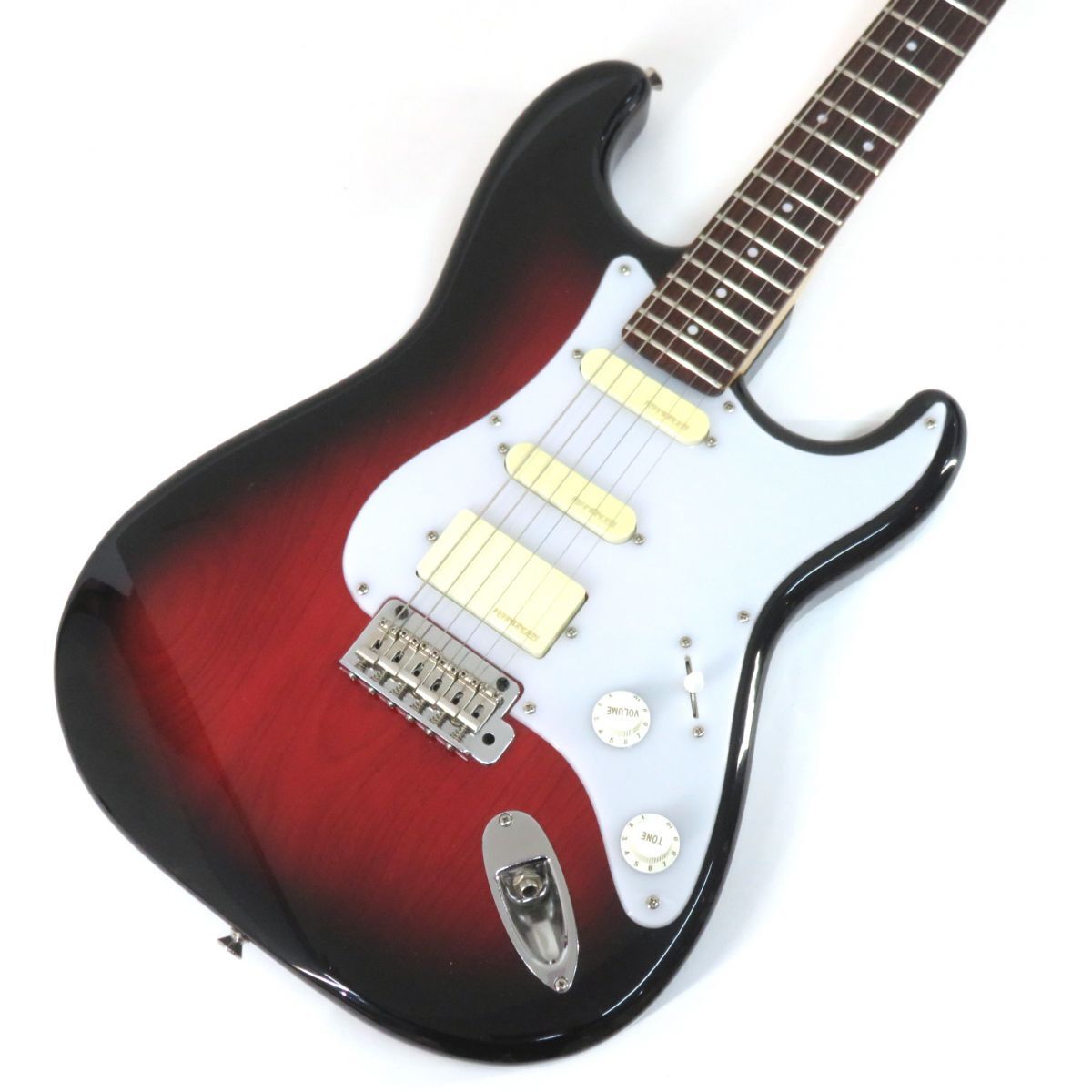 092s☆FERNANDES フェルナンデス ST-45 サンバースト ストラトキャスター エレキギター ※中古_画像2