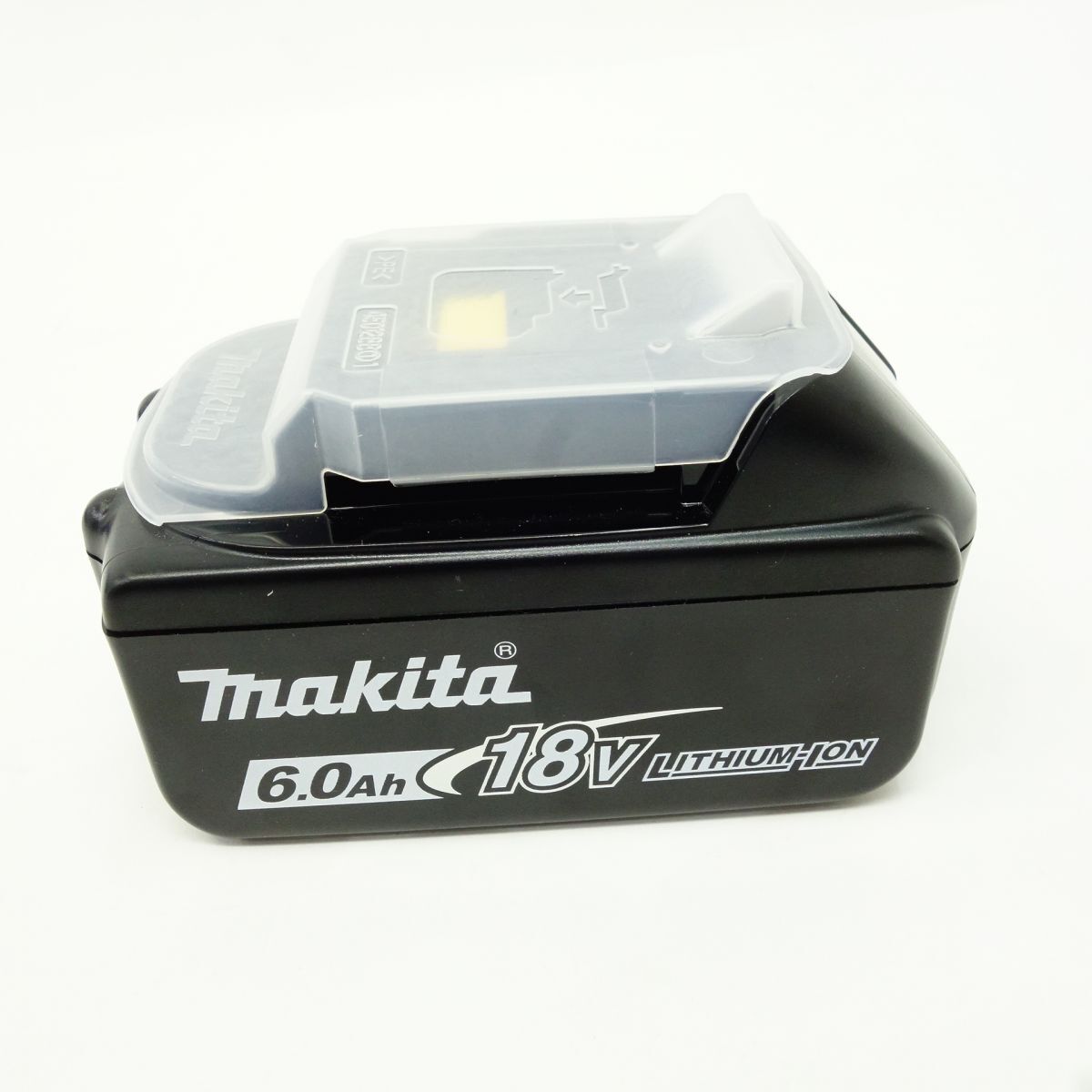 104 【未使用】makita マキタ 6.0Ah 18V リチウムイオンバッテリ BL1860Bの画像3