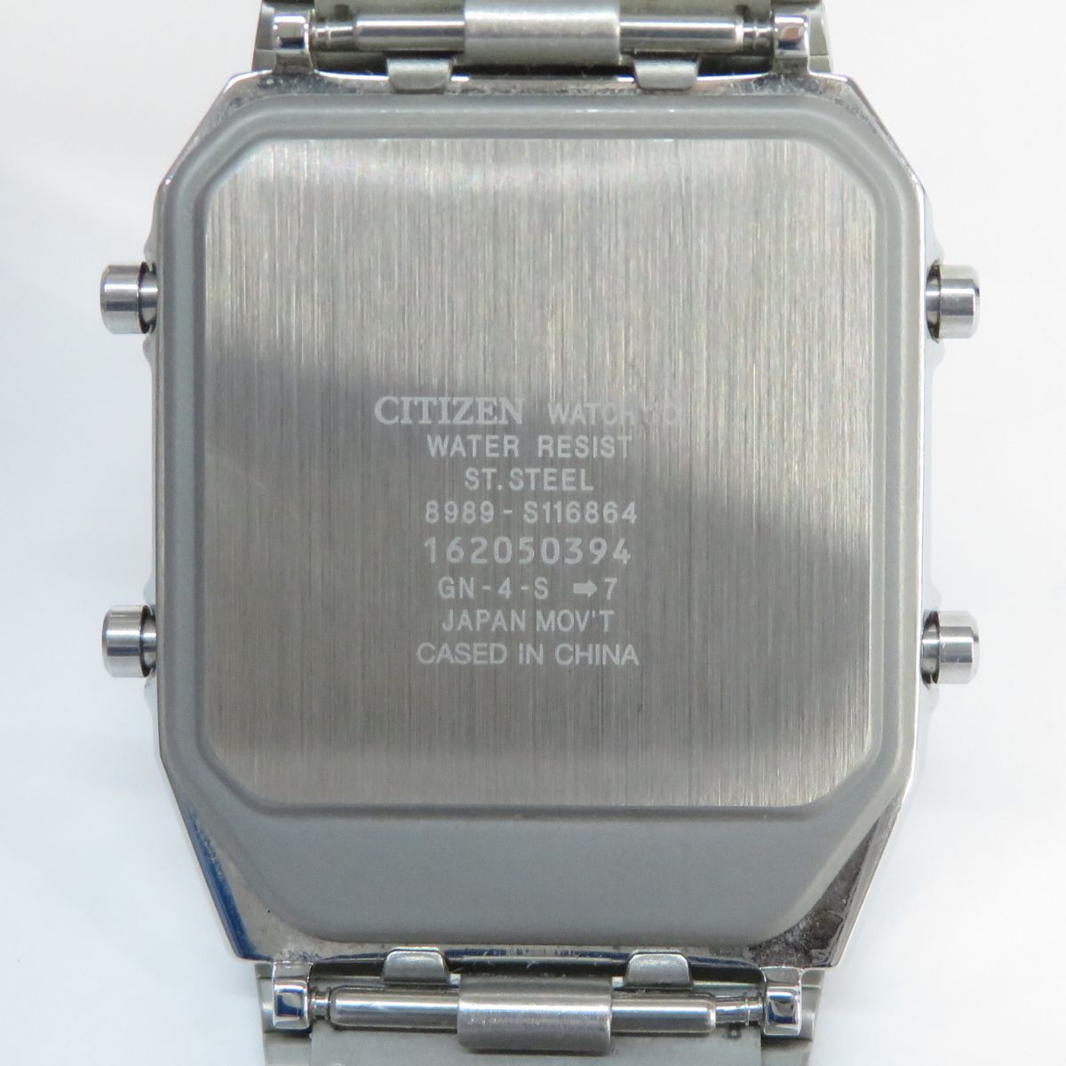 158s CITIZEN シチズン ANA-DIGI TEMP アナデジテンプ 復刻モデル JG2101-78E 8989-S116864 クォーツ 腕時計 ※中古の画像5