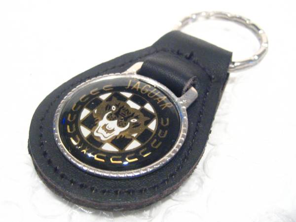 [Spiral] Jaguar /face real leather key holder S JAGUAR new goods /