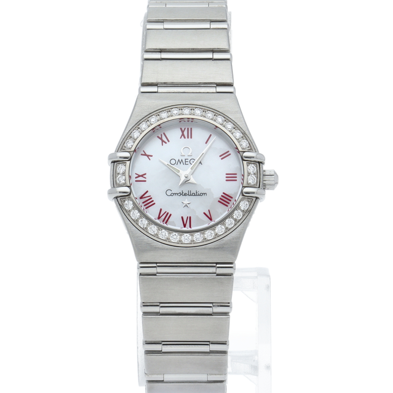  Omega  ...  mini  22.5mm  бриллиантовый ...  shell  1466.63  коробка   гарантийный талон   SS  женский  часы   белый ...