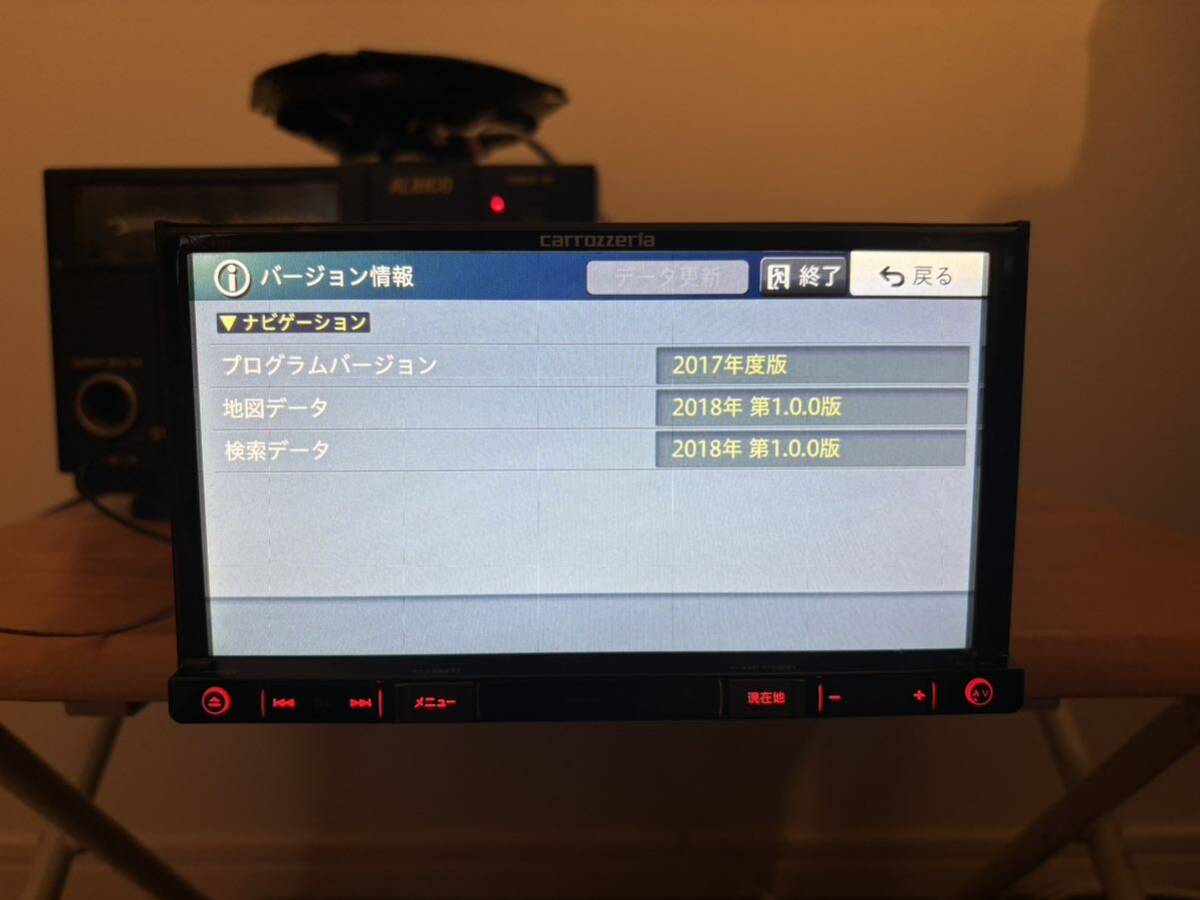 CARROZZERIA◇カロッツェリア◇サイバーナビ AVIC-RZ99◇Pioneer◇車カーナビ◇CD・DVD・Bluetooth・SDカード　AM　FM　簡易動作確認済み_画像6