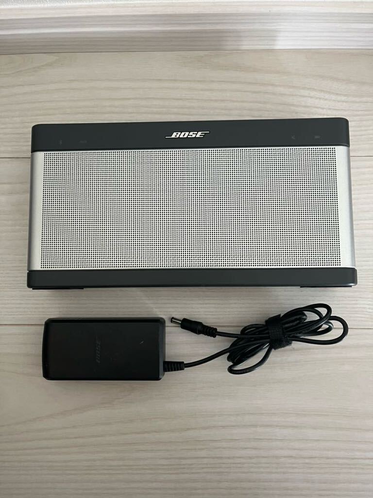 ★音出し確認済み★抜群な音質★★短時期使用★ ★★BOSE SoundLink Bluetooth speaker III ワイヤレススピーカー★現状品★_画像4