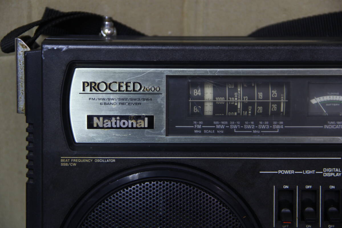 National PROCEED 2600 ラジオ FM/MW/SW1/SW2/SW3/SW4 6Band Receiver _画像2
