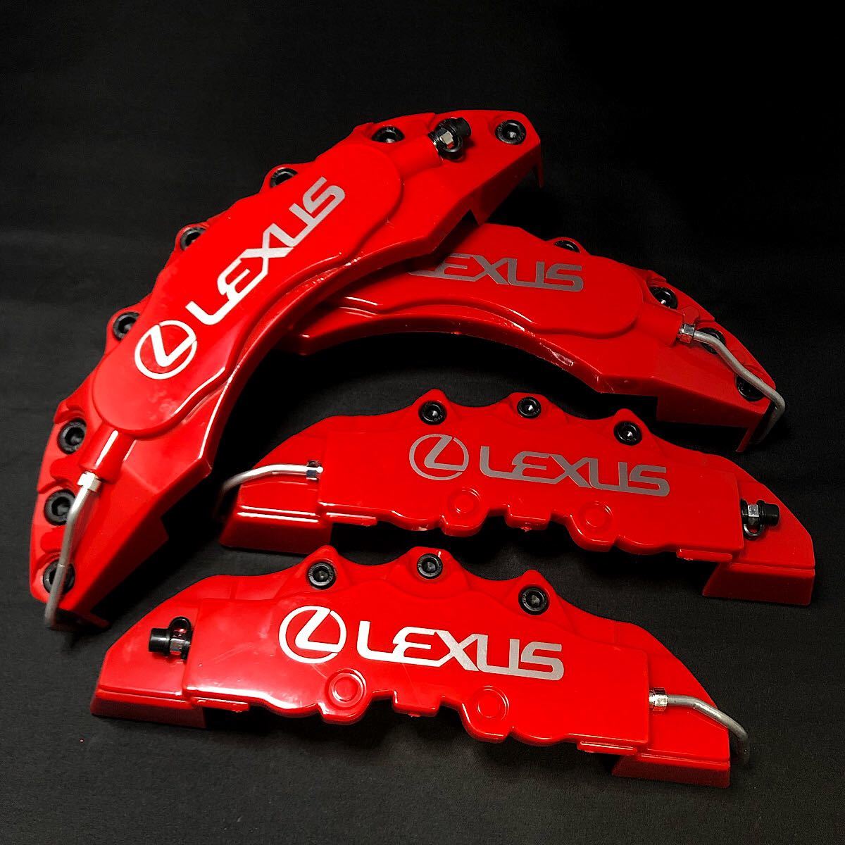 [ metal black bolt ]LEXUS caliper cover Lexus brake 4 piece for 1 vehicle LM size LS GS IS ES HS RX NX LX LC RC CT UX