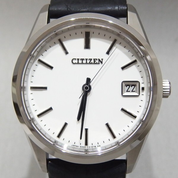 美品★シチズン THE CITIZEN 0350-C30919 メンズ クォーツ 腕時計 アンティーク ザ・シチズン 訳あり★の画像3