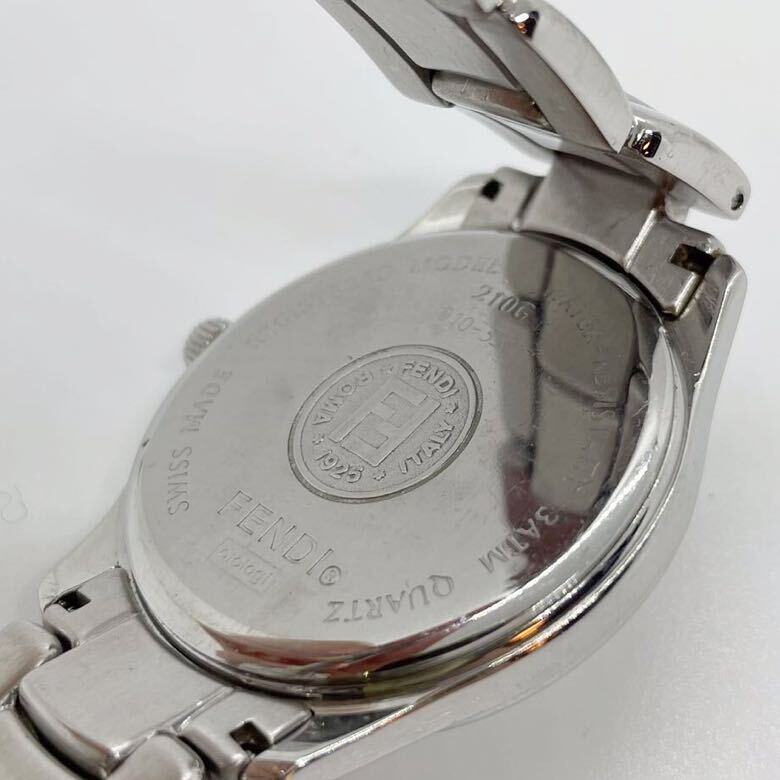 【FENDI】フェンディ 腕時計 210G オロロジ デイト メンズ クォーツの画像6