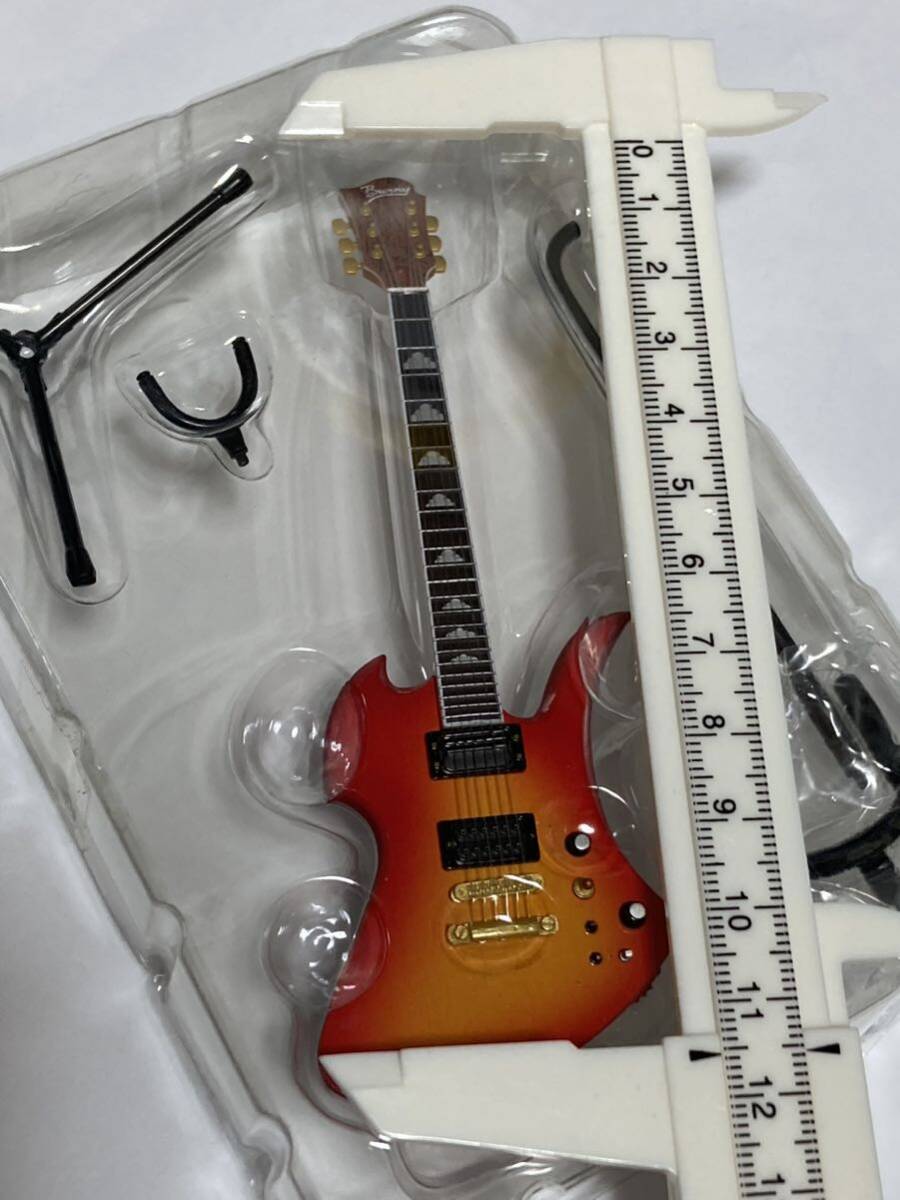 hide ヒデ Guitar Collection X-JAPAN Burny MG-CS チェリーサンバースト ギターコレクション ギター フィギュア (未使用)の画像10