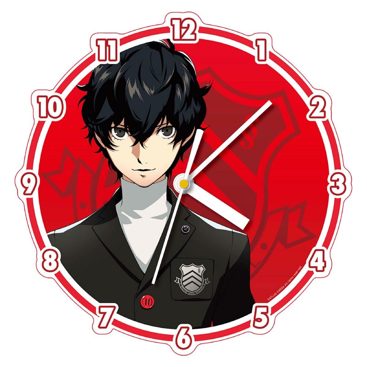 ペルソナ25周年 P5 主人公 雨宮蓮 アクリル時計 ペルソナ3 ペルソナ25周年 P5 主人公 雨宮蓮 アクリル時計 ペルソナ3