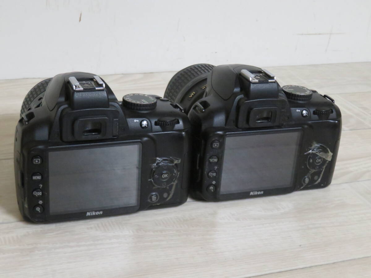ニコン Nikon D3000 デジタル一眼 カメラ + AF-S DX NIKKOR 18-55mm F3.5-5.6G VR / 18-55mm F3.5-5.6G II 計2台 まとめ売り 追加画像有り_画像7