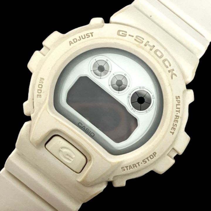 【CASIO G-SHOCK/カシオ Gショック】DW-6900WW デジタル 腕時計 ホワイト★8890_画像1