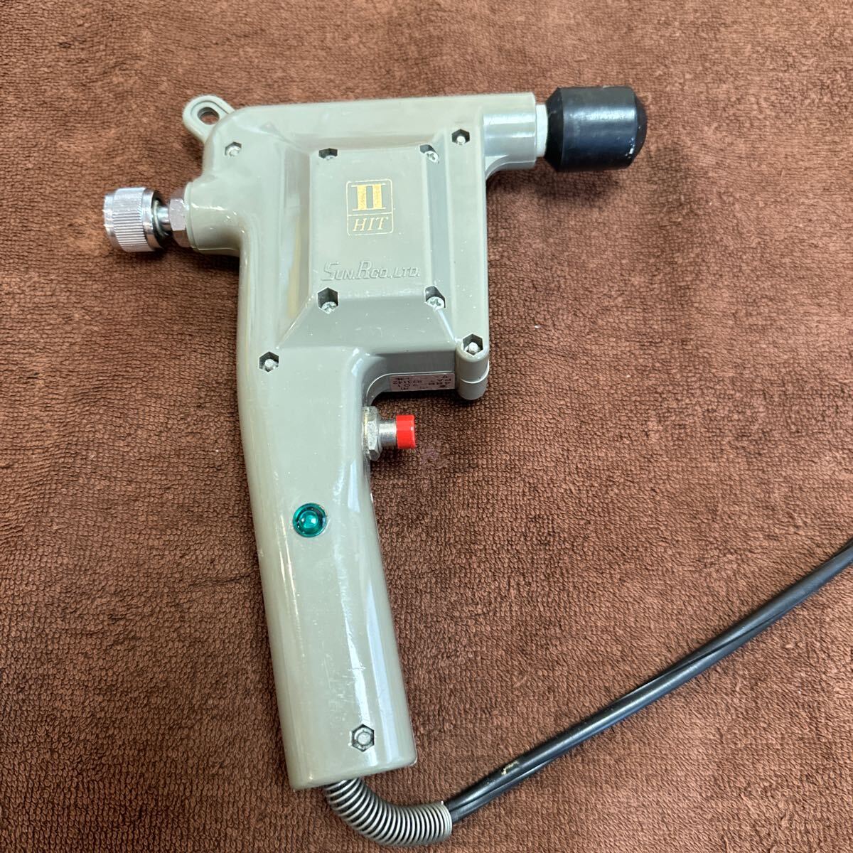 SUN.RCO.LTD サンアール HIT2 ヒットマッサー 押圧振動 マッサージ器 筋筋膜リリース トリガーポイント レトロ 動作確認済み