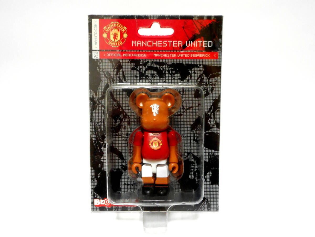  Bearbrick BE@RBRICK man Cesta - united 06-07 Home 100% Manchester United MEDICOM TOY soccer figure 