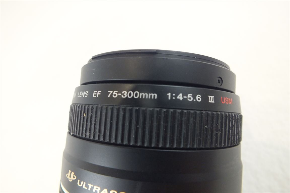 ☆ Canon キャノン レンズ EF 75-300mm 1:4-5.6 中古 240208R7447_画像5