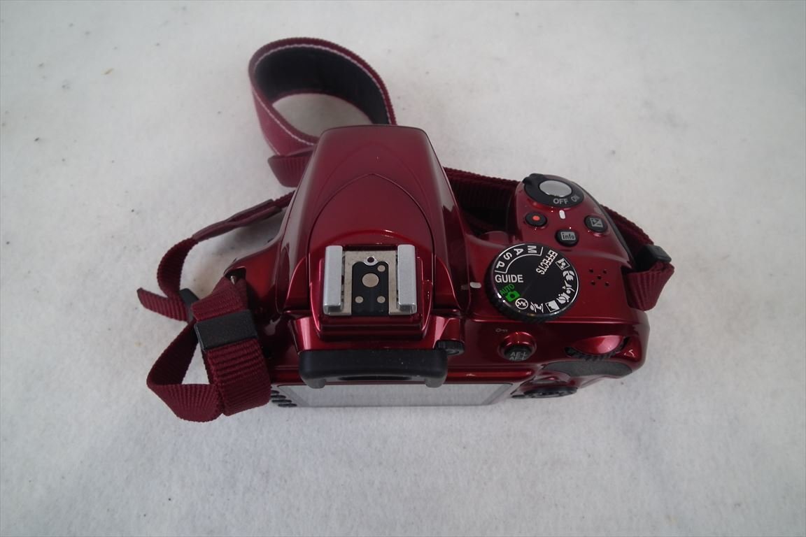 ☆ Nikon ニコン D3300 18-55 VR II KIT RED デジタル一眼レフカメラ 動作確認済 中古 240207M4546_画像4