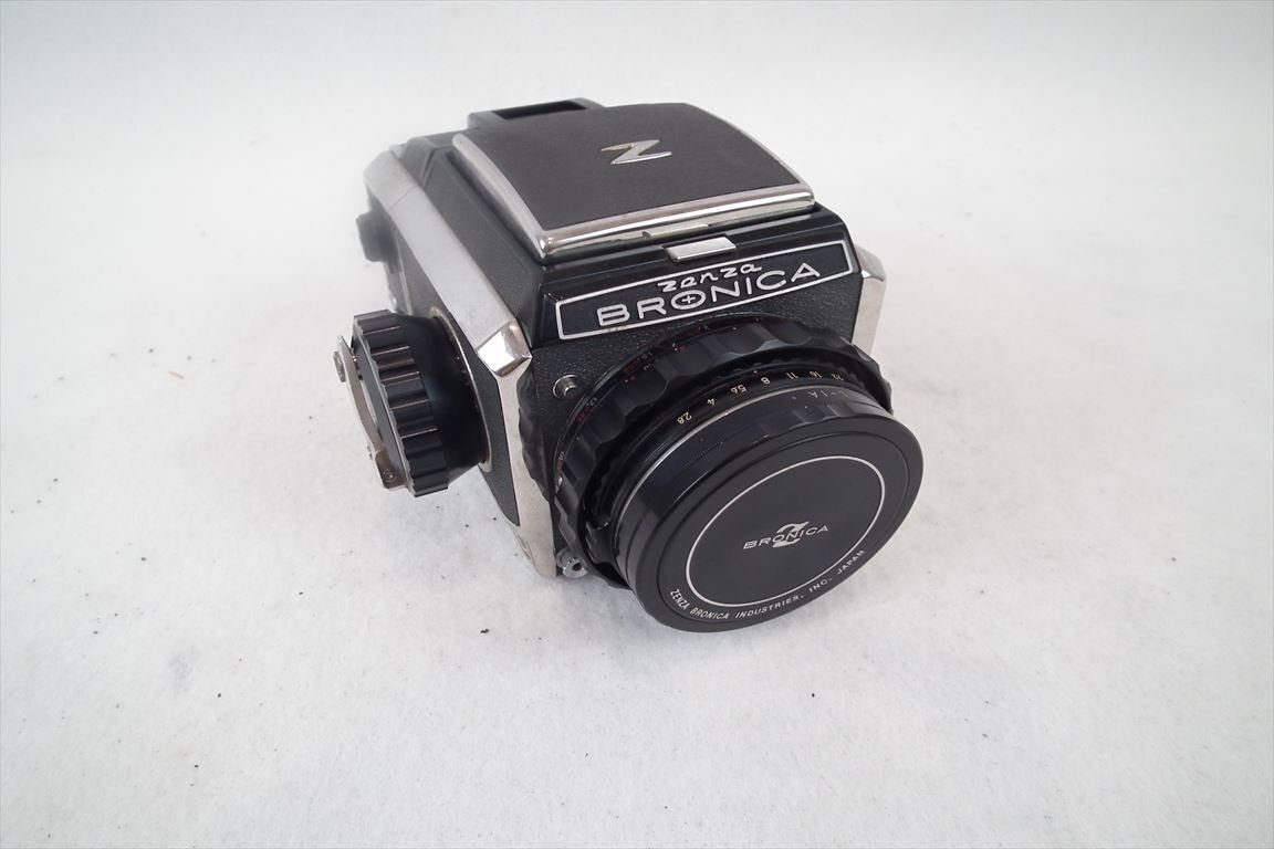 ☆ ZENZA BRONICA ゼンザブロニカ S2 中判カメラ NIKKOR-P 1:2.8 75mm 中古 240307B9154_画像1