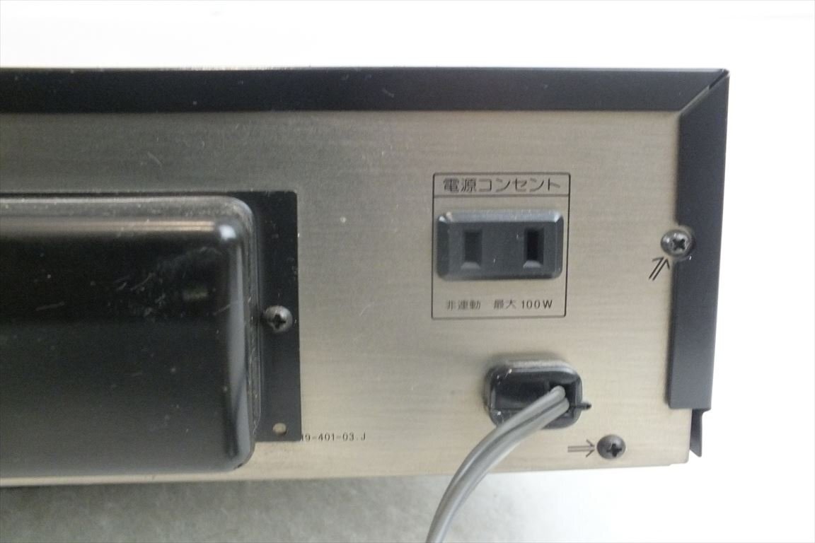 ☆ SONY ソニー CDP-C5M CDプレーヤ 中古 現状品 240207M4581_画像8