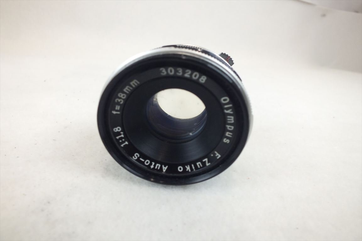☆ OLYMPUS オリンパス レンズ F.zuiko Auto-S 1:1.8 f=38mm 中古 現状品 240208T3475の画像1
