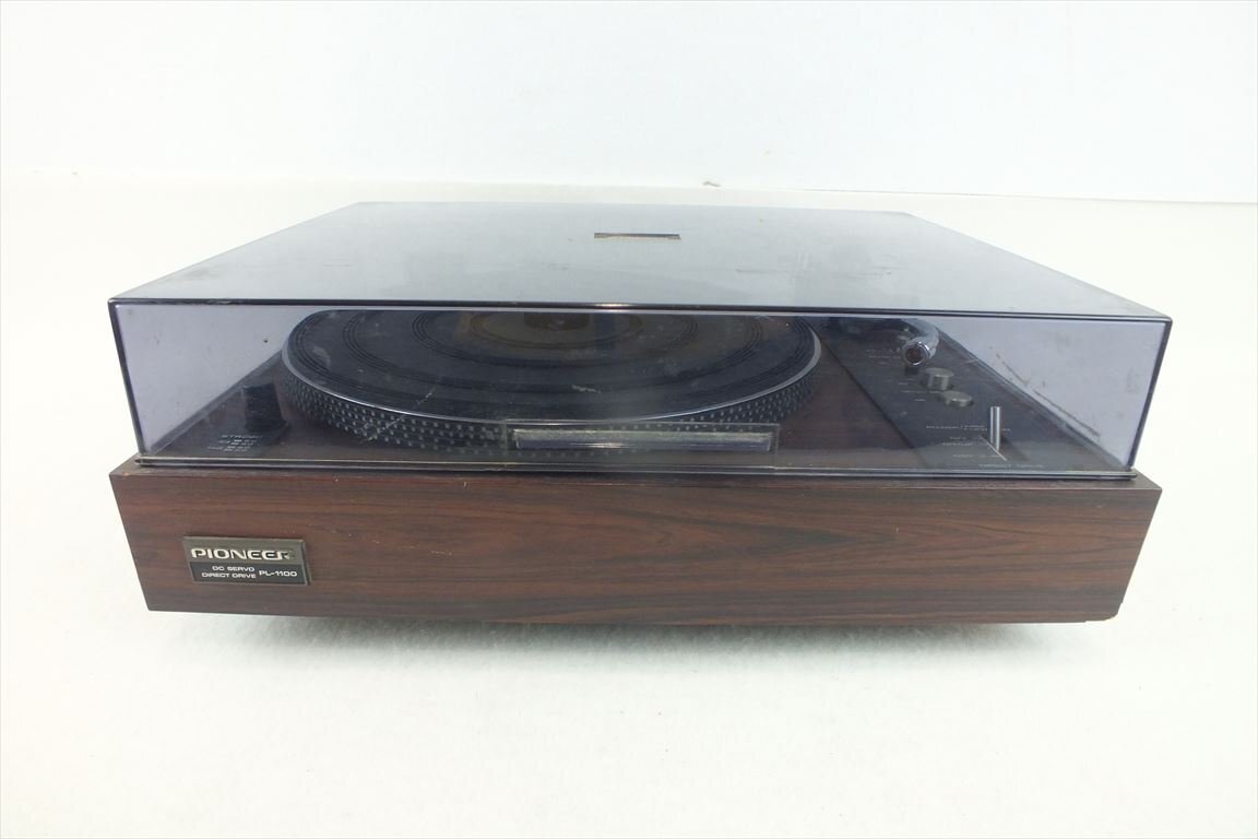 ☆ PIONEER パイオニア PL-1100 ターンテーブル 中古 現状品 240307A5220_画像7