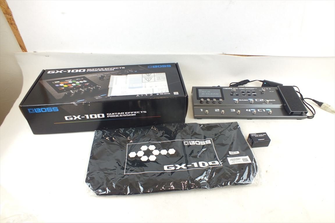 ☆ BOSS ボス GX-100 Bluetooth Audio MIDI DuaI Adaptor付き GUITAR EFFECTS PROCESSOR 中古 240207B9084の画像1