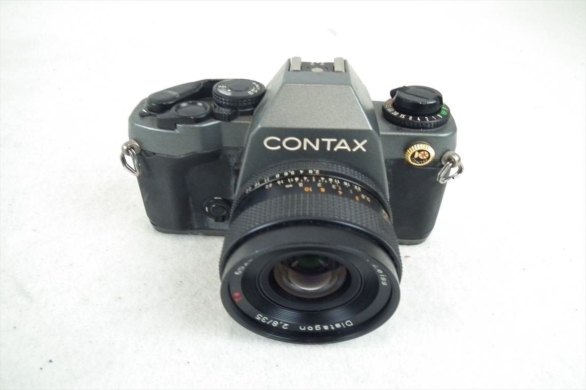 ☆ CONTAX コンタックス 159MM フィルム一眼レフ Distagon 2.8/35 T* 中古 現状品 240308R7104_画像1