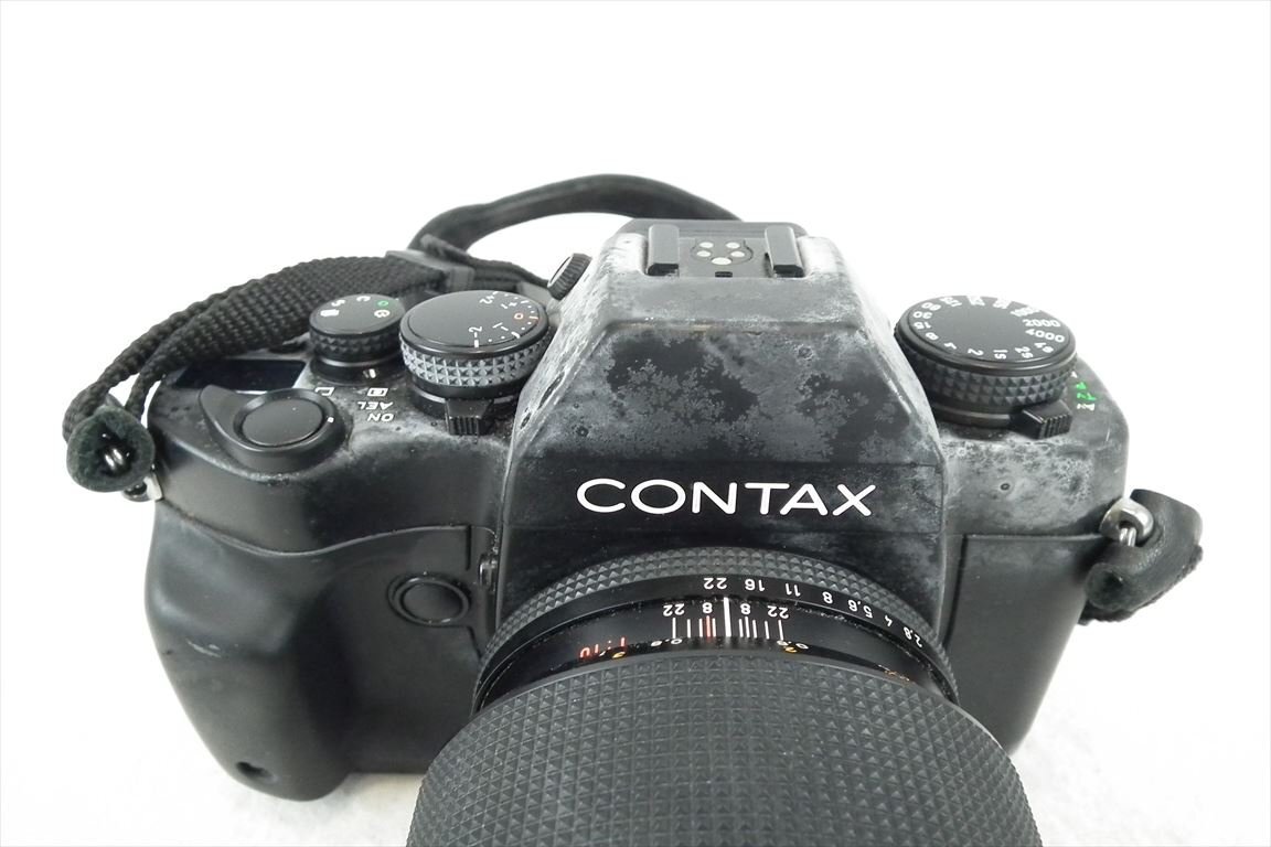 ☆ CONTAX コンタックス RX フィルム一眼レフ S-Planar 1:2.8 60mm 中古 現状品 240308R7105の画像2