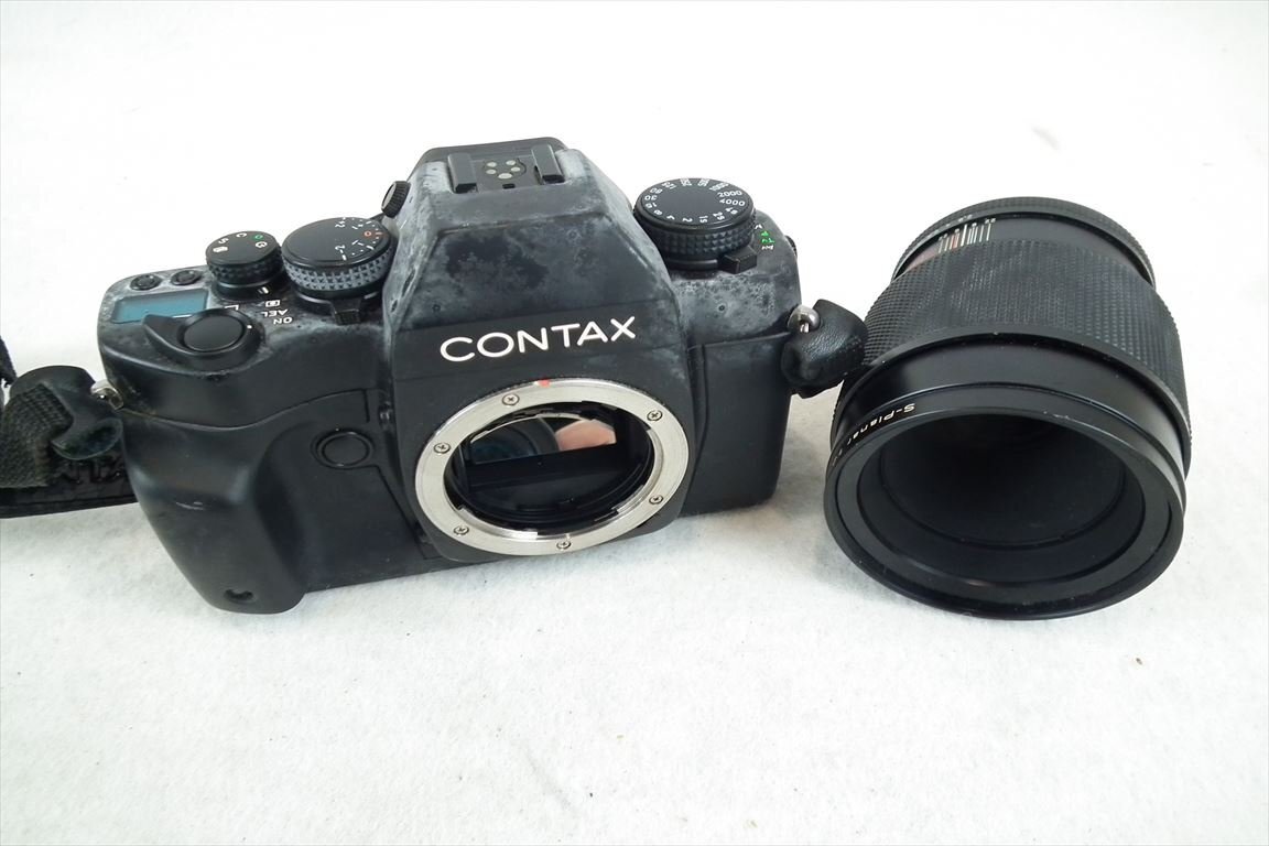 ☆ CONTAX コンタックス RX フィルム一眼レフ S-Planar 1:2.8 60mm 中古 現状品 240308R7105の画像9