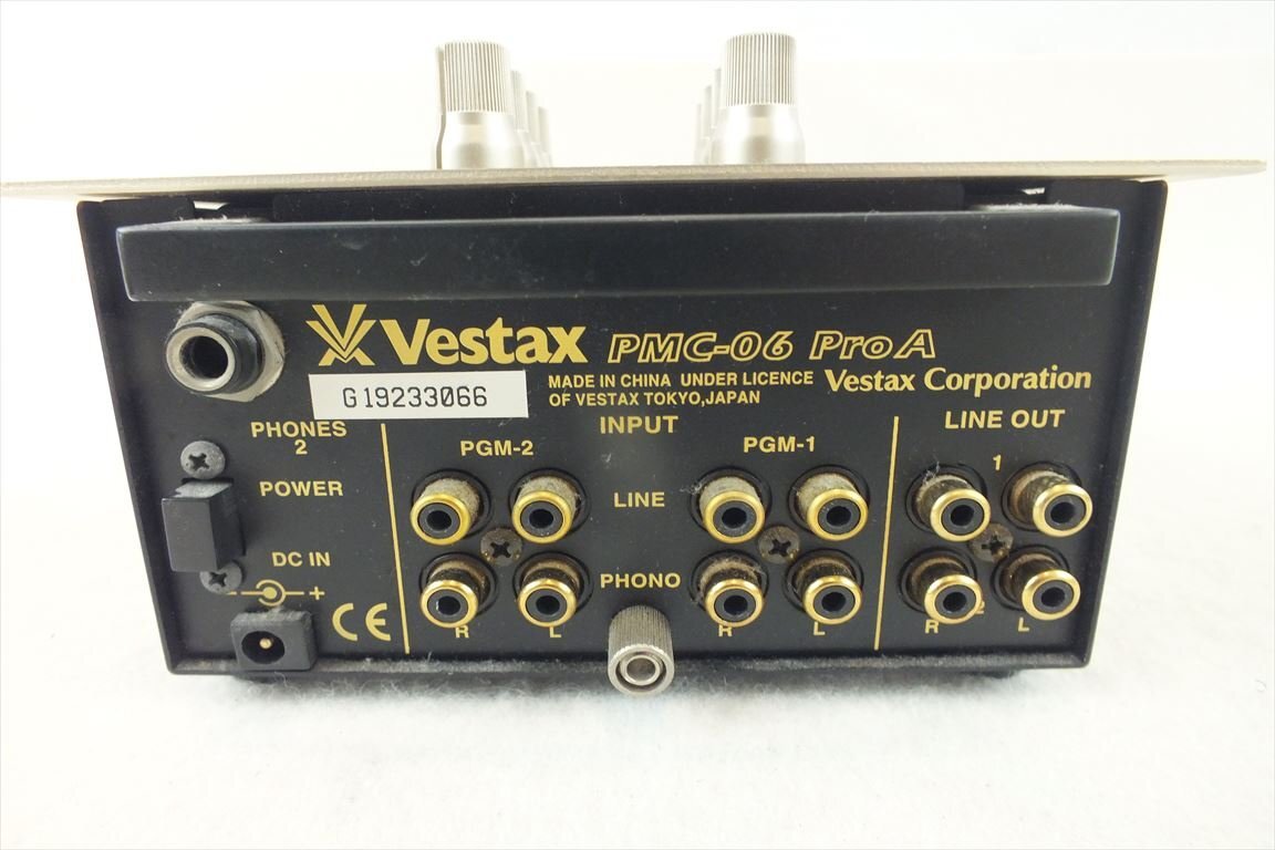 ☆ vestax PMC-06 ProA ミキサー 中古 現状品 240307R6125_画像7