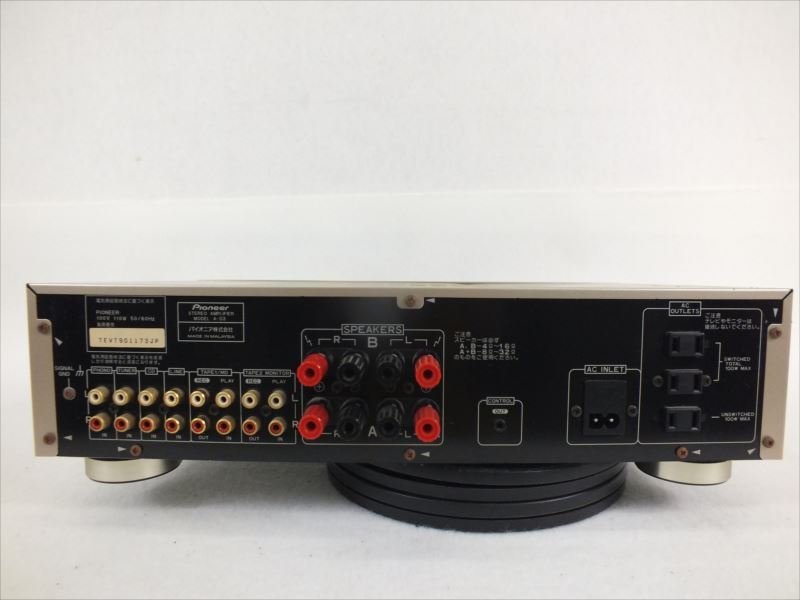 ♪ PIONEER パイオニア A-D3 アンプ 中古 現状品 240311H2117_画像8