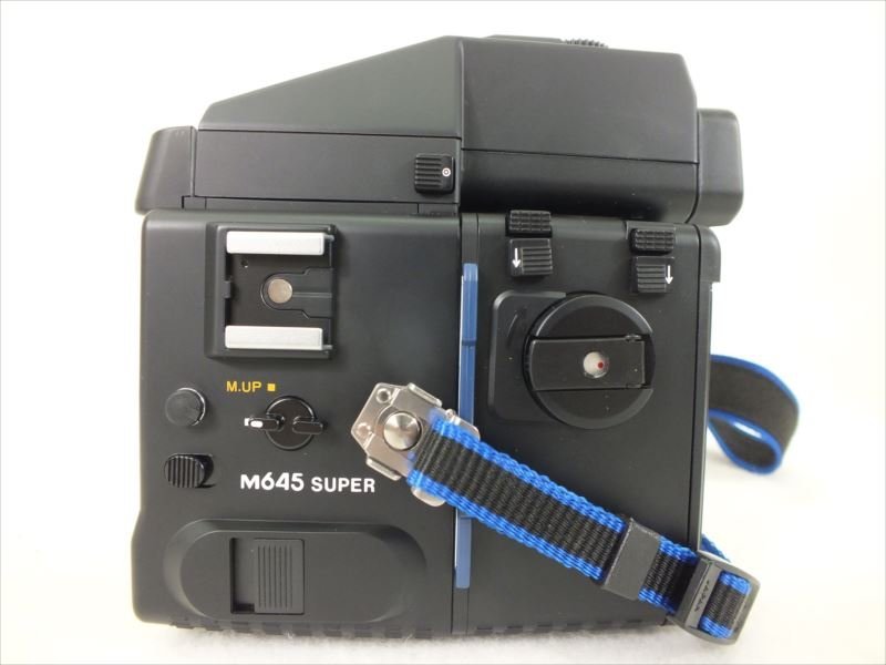 ♪ Mamiya マミヤ M645 SUPER 中判カメラ MAMIYA-SEKOR C 80mm 2.8 中古 現状品 240311Y7213_画像5