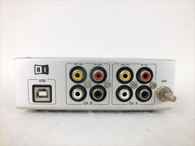 ♪ NATIVE INSTRUMENTS Audio ４DJ オーディオインターフェース 中古 現状品 240208R7542の画像4