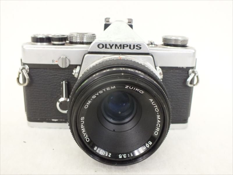 ♪ OLYMPUS オリンパス OM-1 フィルム一眼レフ 50mm 3.5 中古 現状品 240208T3085_画像2