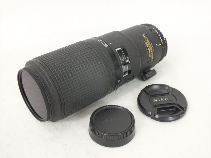 ♪ Nikon ニコン レンズ AF MICRO NIKKOR 200mm 1:4 D 中古 現状品 240308T3298の画像1