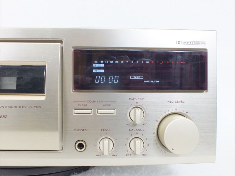 ♪ TEAC ティアック V-1050 カセットデッキ 中古 現状品 240311H2241の画像7