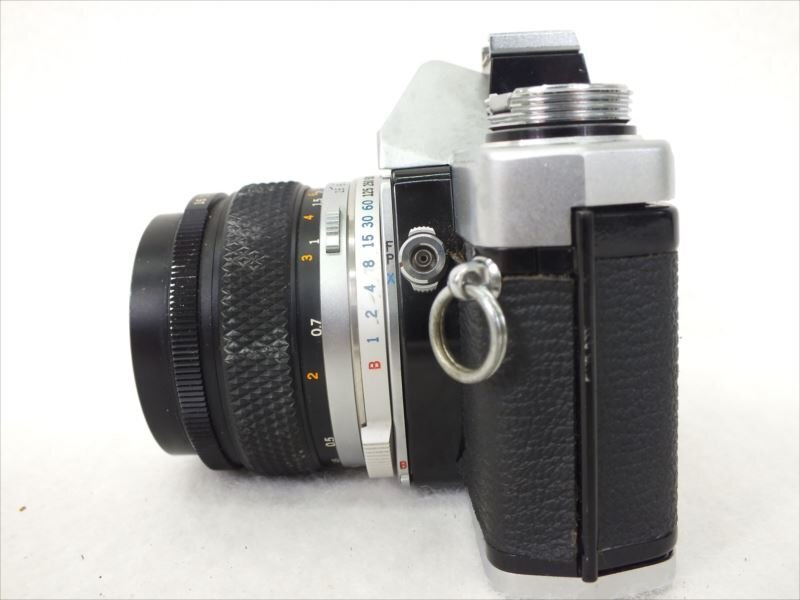 ♪ OLYMPUS オリンパス OM-2 フィルム一眼レフ G.ZUIKO AUTO-S 1.4 50mm 中古 現状品 240208T3134_画像3