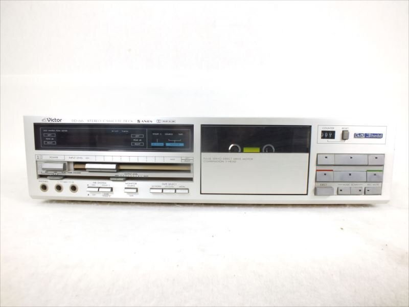 ♪ Victor ビクター DD-66 カセットデッキ 中古 現状品 240311E3371の画像2