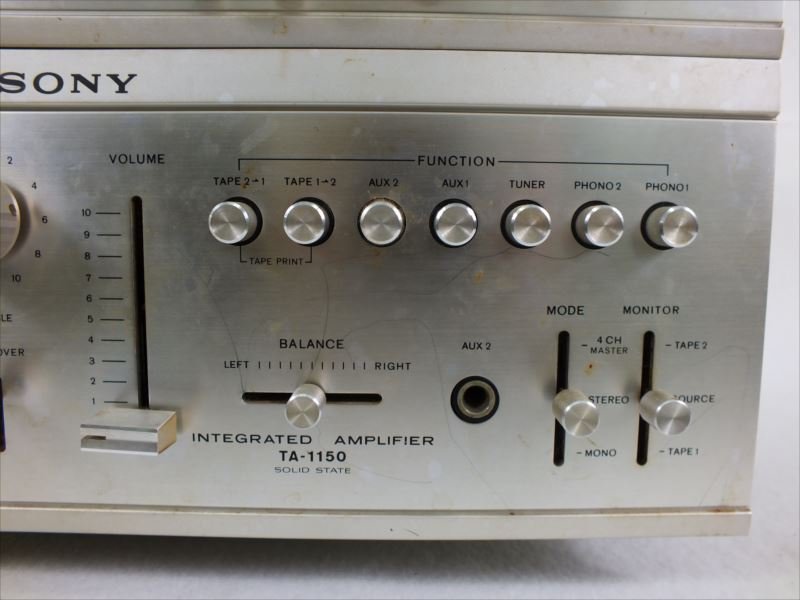 ♪ SONY ソニー TA-1150　ST-5150 アンプ、チューナー 中古 現状品 240311Y7003_画像5