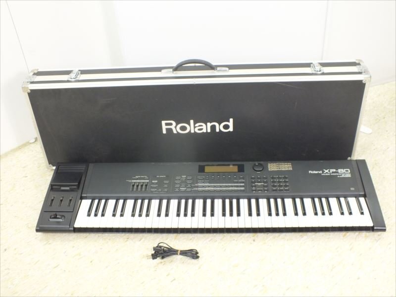 ♪ Roland ローランド XP-80 キーボード 動作確認済 中古 現状品 240311E3510の画像1