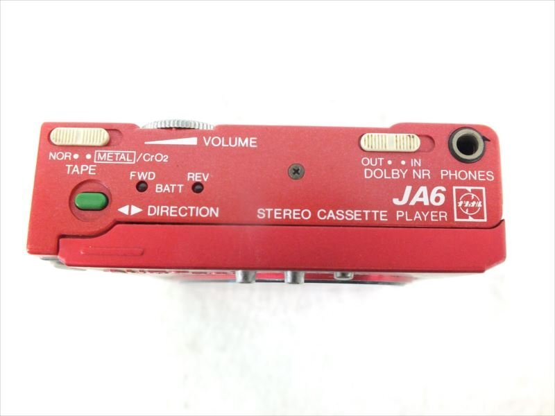 ♪ National ナショナル RQ-JA6 ポータブルカセットプレーヤー 中古 現状品 240308T3070_画像6