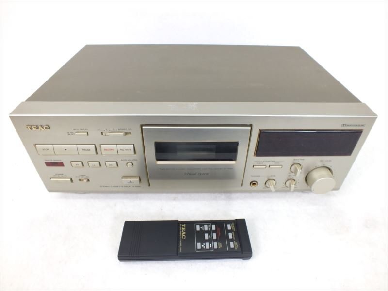 ♪ TEAC ティアック V-1050 カセットデッキ 中古 現状品 240311H2255_画像1