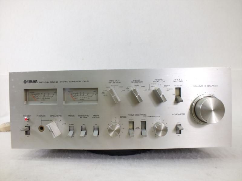 ♪ YAMAHA ヤマハ CA-RI アンプ 中古 現状品 240411E3028の画像3