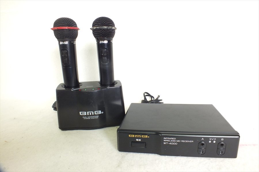 ◇ BMB WT-4000 WM-600 ワイヤレスマイク 中古現状品 240208T3160_画像1