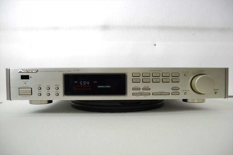 ▼ PIONEER パイオニア F-777 チューナー 動作確認済 中古 240305K2251_画像2