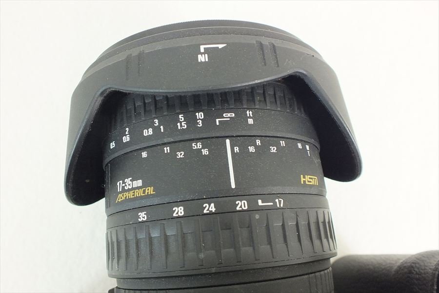 ◆ Canon キャノン EOS-1N フィルム一眼レフ SIGMA 17-35 2.8-4 中古 現状品 240309M5211_画像8