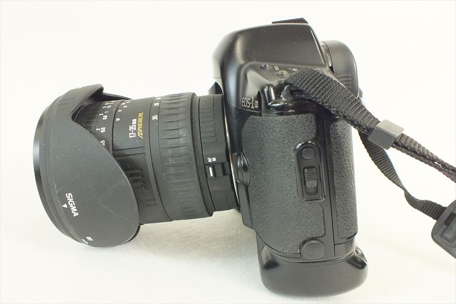 ◆ Canon キャノン EOS-1N フィルム一眼レフ SIGMA 17-35 2.8-4 中古 現状品 240309M5211_画像9