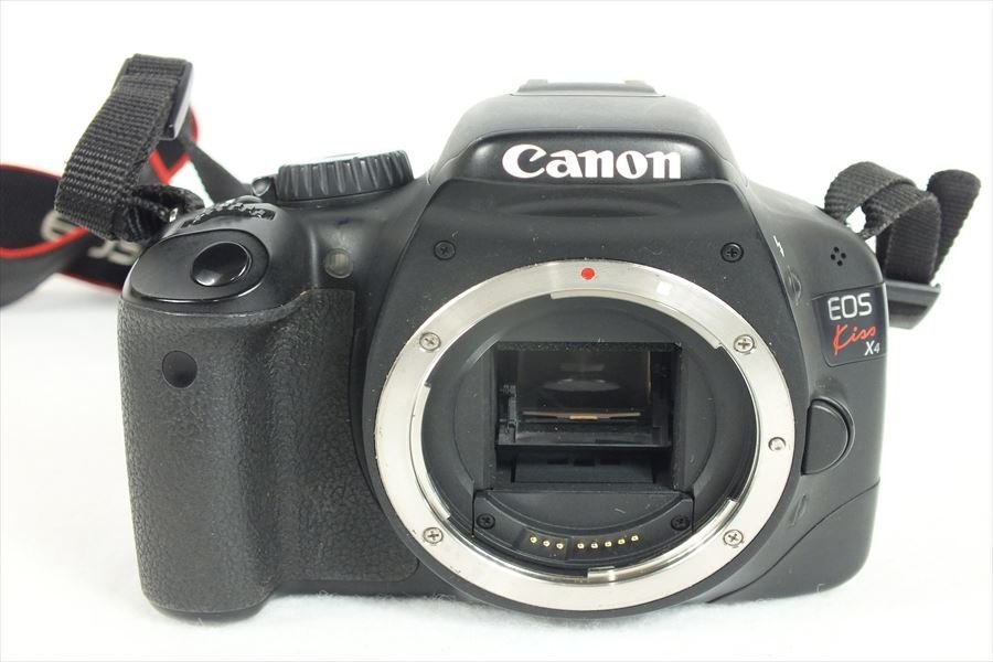 ★ Canon キャノン EOS KISS X4 デジタル一眼レフカメラ EF-S 18-55mm 1:3.5-5.6 IS 現状品 中古 240201N3285_画像8