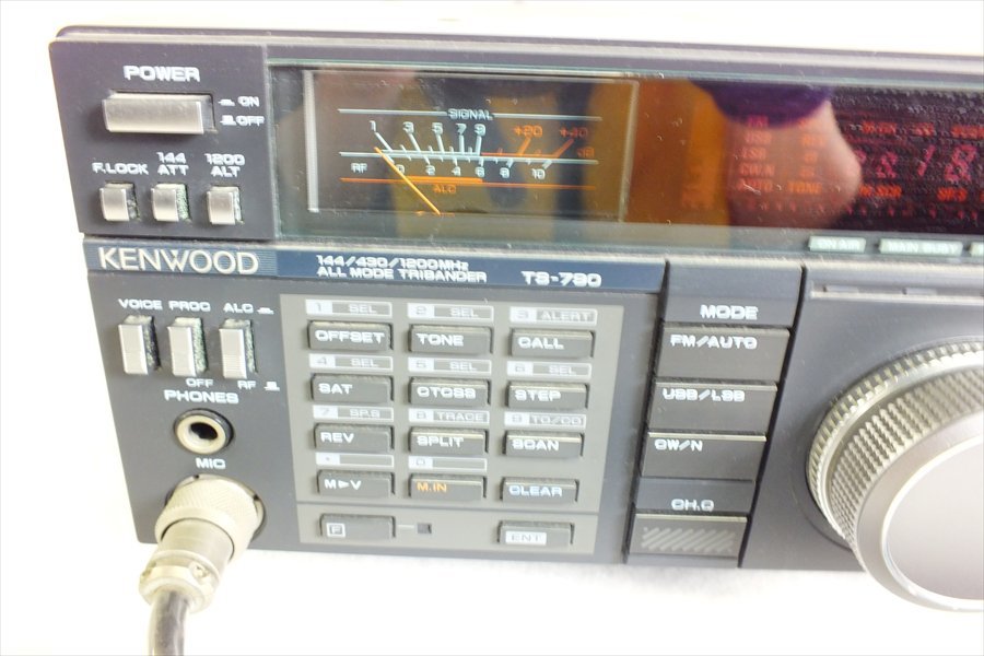 ◇ KENWOOD ケンウッド TS-790 無線機 中古 現状品 240308R7024の画像3